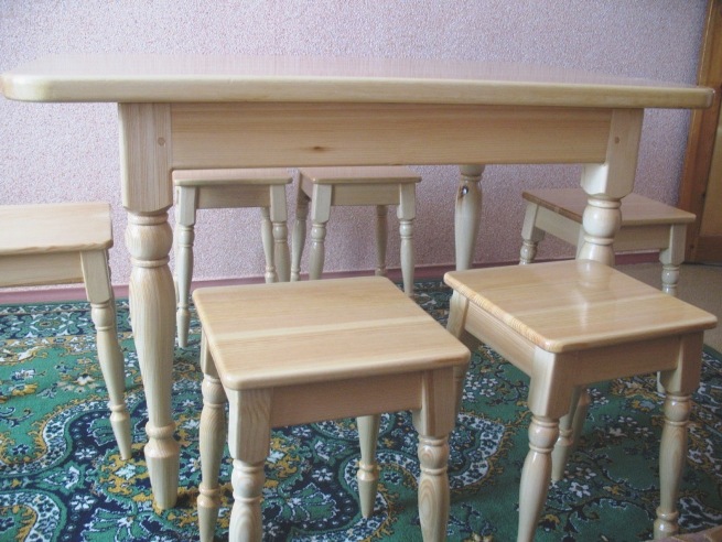 кухонный стол из сосны